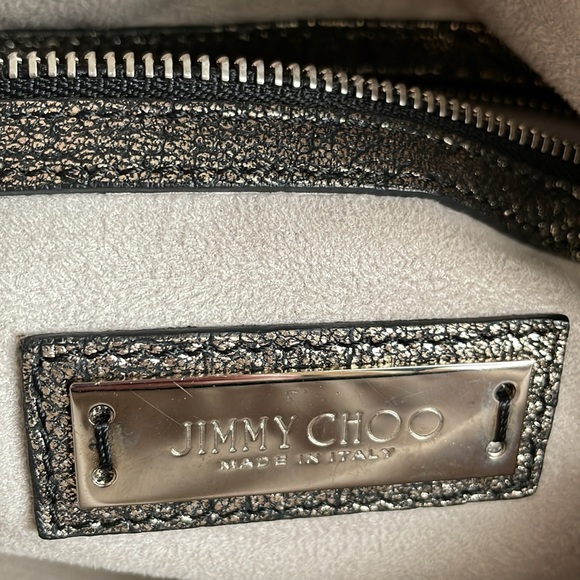 Authentic Jimmy Choo Blake Leather Shoulder Bag - Picture 12 of 16